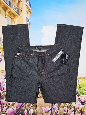 Baby Phat Straight Leg High Rise Jeans‎ Size 9 New